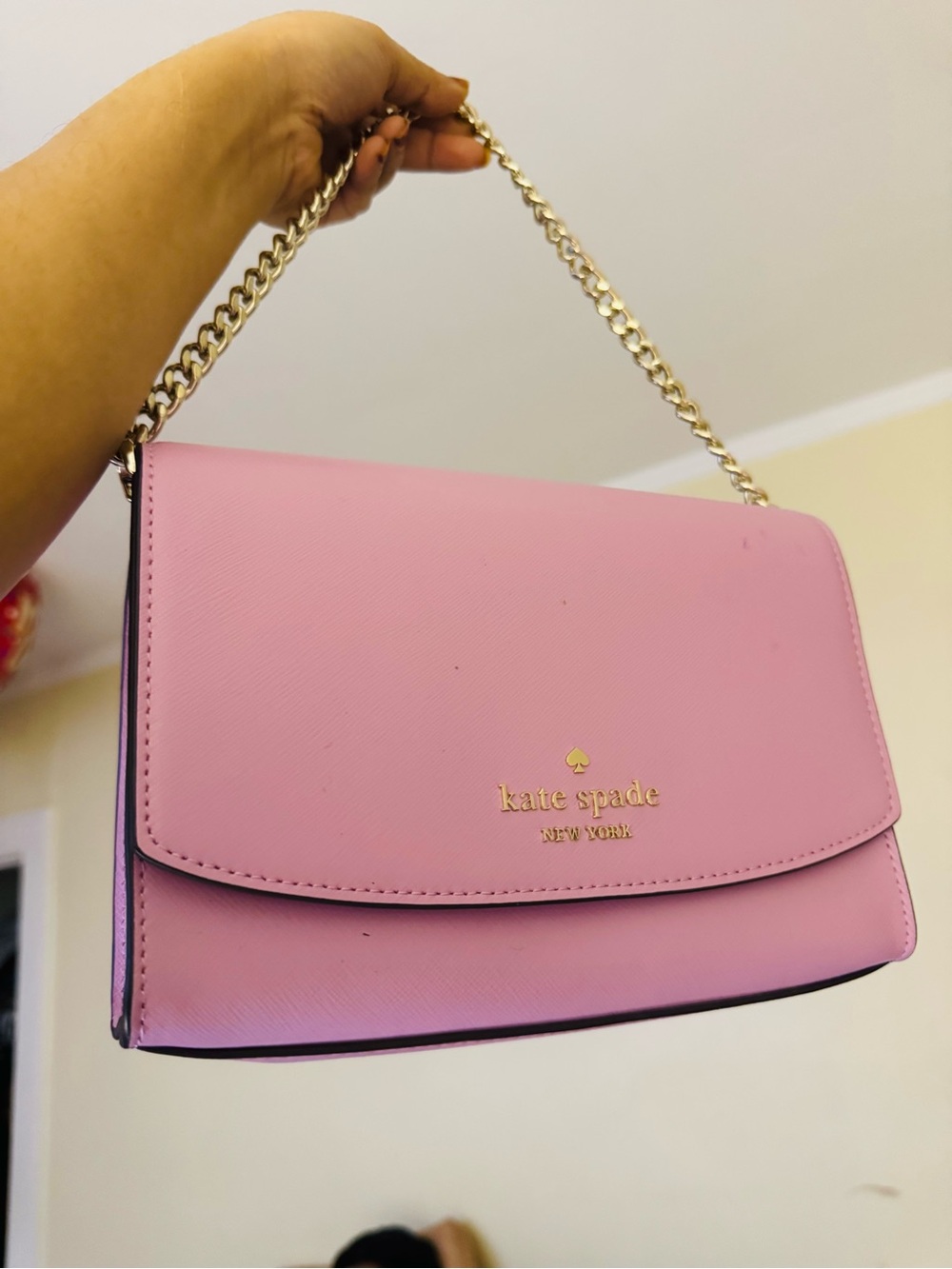 kate spade Pink Chain Shoulder Bag
